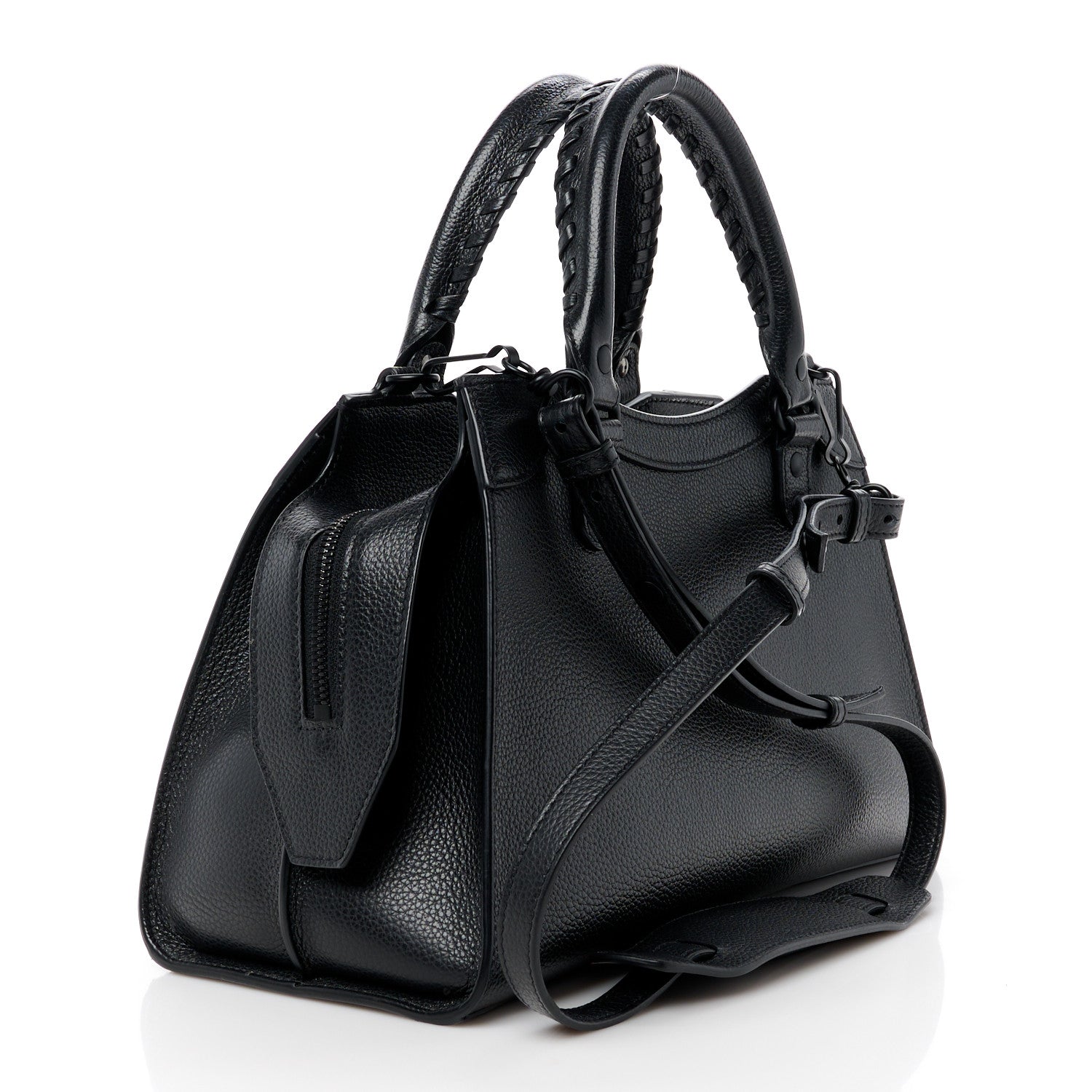 Balenciaga Grained Calfskin Neo Classic Black Hardware S City Black 3 of 12
