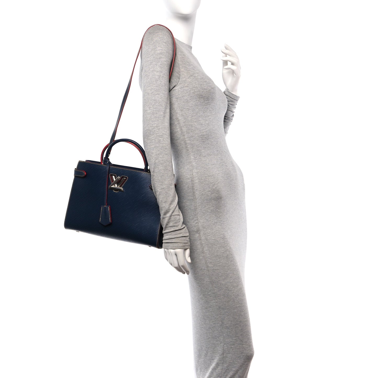 Epi Twist Tote Indigo