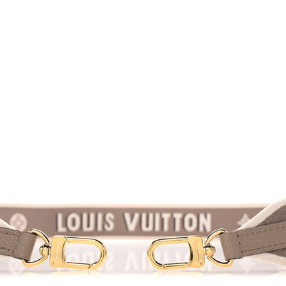Louis Vuitton Jacquard Diane Shoulder Strap Tourterelle Creme 3 of 5