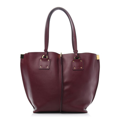 Chloe Smooth Calfskin Medium Vick Tote Burnt Brown 3 of 15