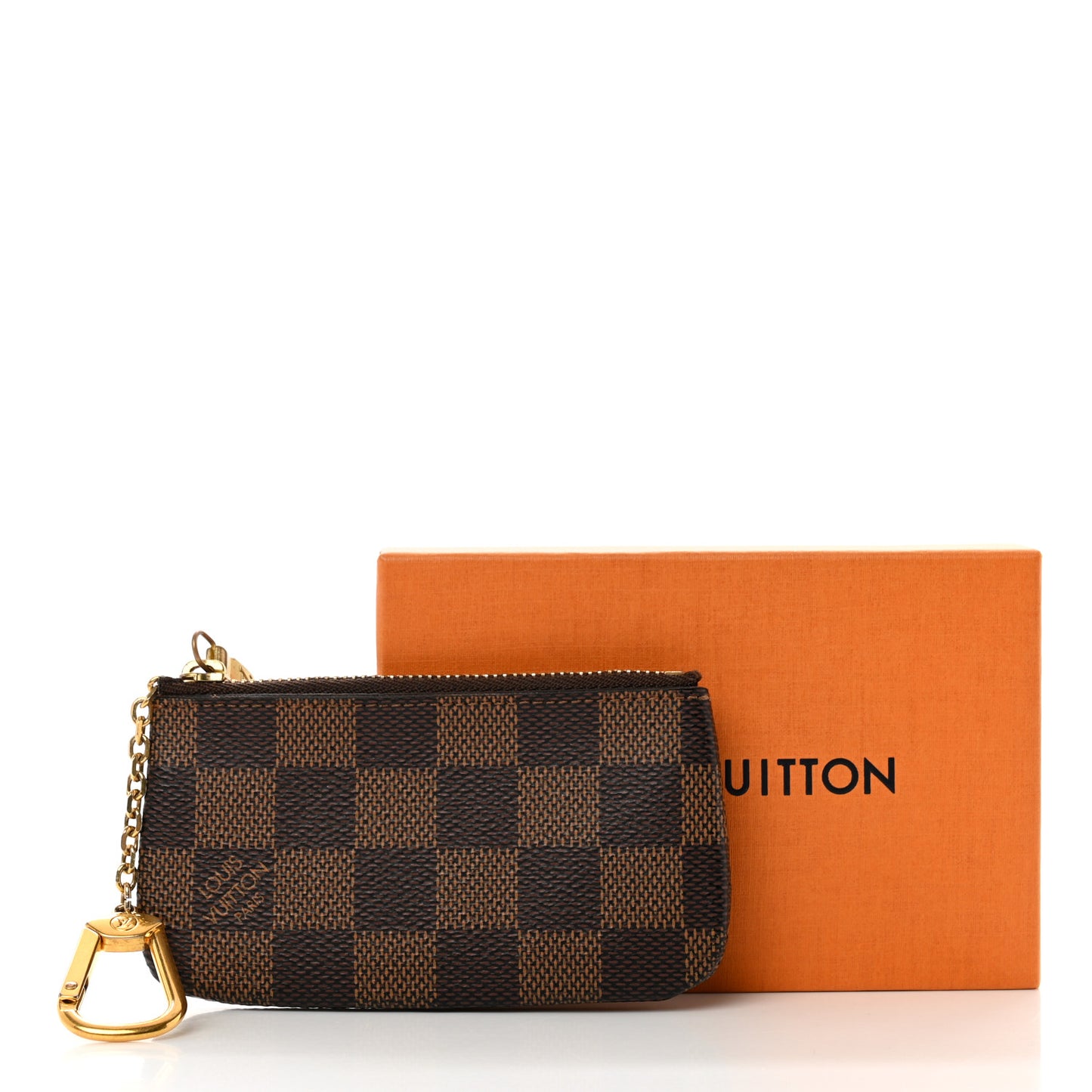 Damier Ebene Key Pouch