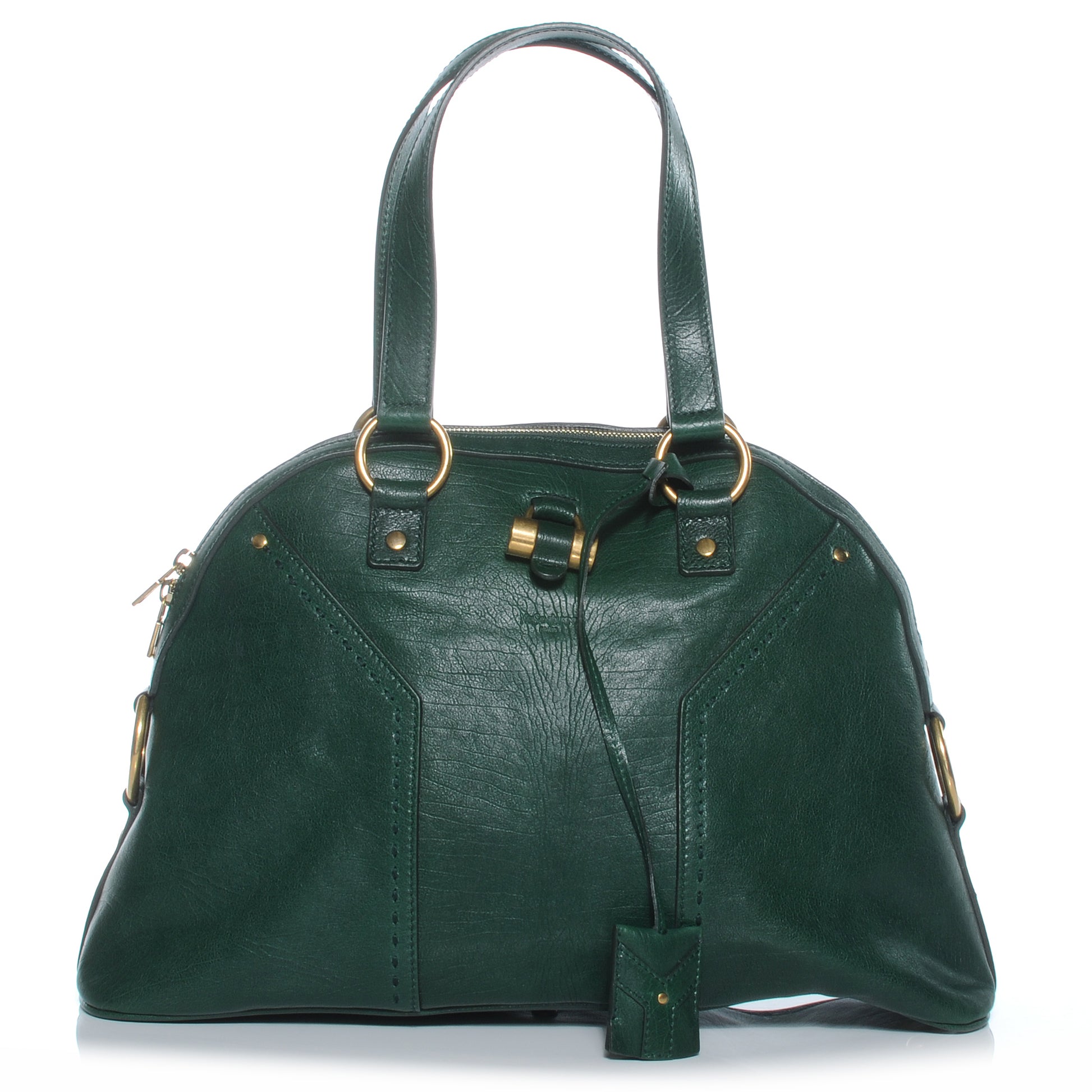 Saint Laurent Leather Large Muse Dark Leaf 1 of 7