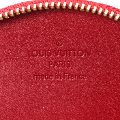 Louis Vuitton Vernis Animania Lapin Bunny Round Coin Purse Pomme D'Amour 6 of 7