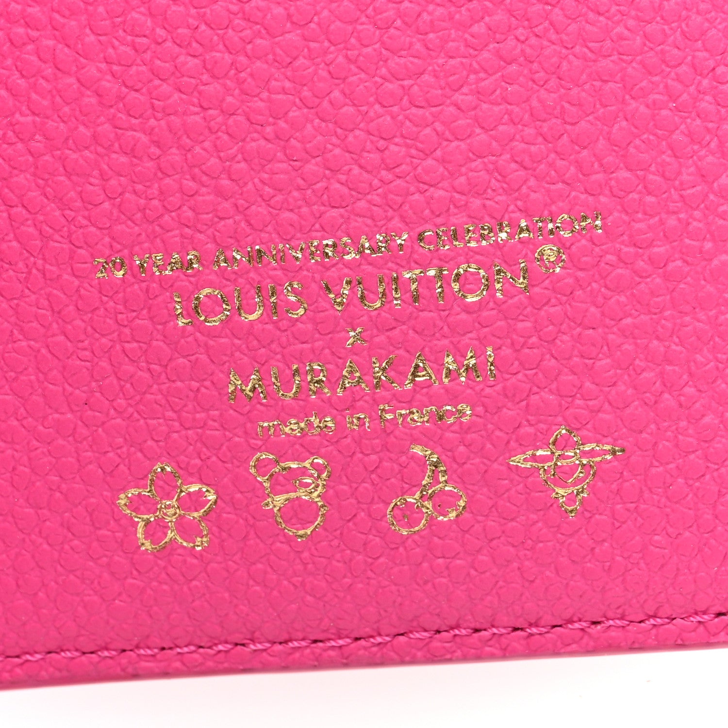 Louis Vuitton X TM Empreinte Monogram Lisa Wallet Kawaii Pink 6 of 6