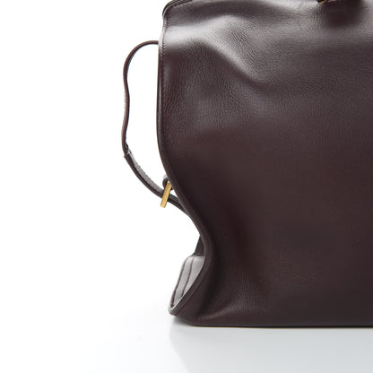 Saint Laurent Calfskin Medium Classic Y Cabas Bordeaux 16 of 17