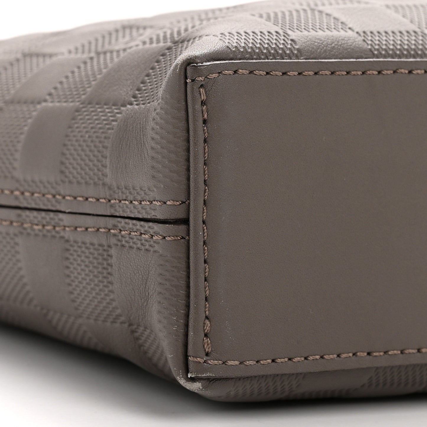 Damier Infini Porte-Documents Jour NM Granit
