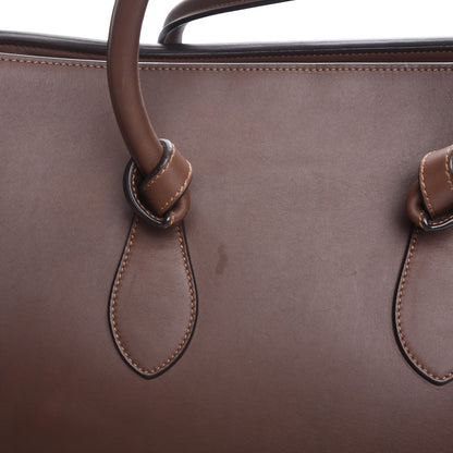 Celine Natural Calfskin Medium Tie Knot Tote Acajou 11 of 13