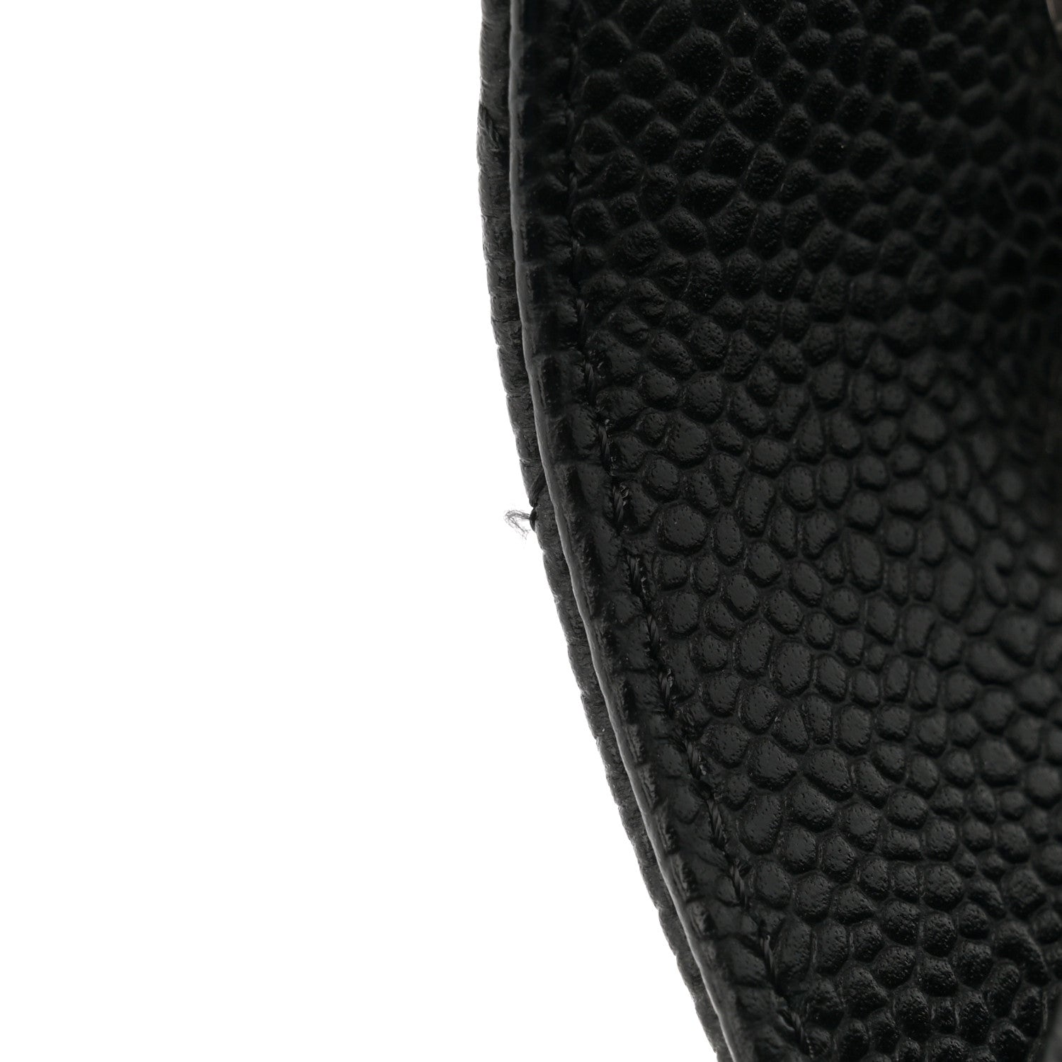 Chanel Caviar Quilted Jumbo Double Flap Black 11 of 11