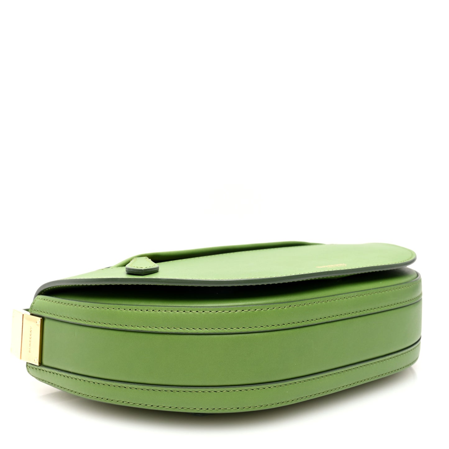 Calfskin Small Olympia Shoulder Bag Marsh Green