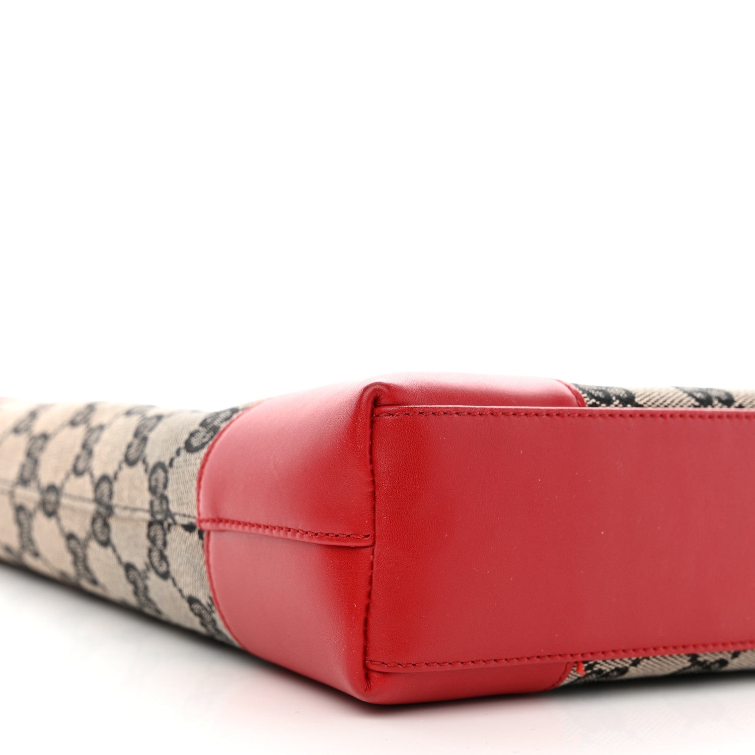 Gucci Monogram Shoulder Bag Dark Red 9 of 11