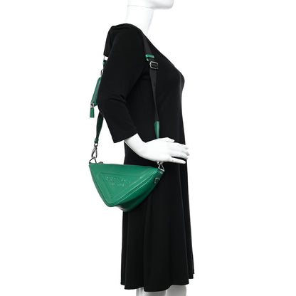 Prada Grace Lux Triangle Shoulder Bag Mango 3 of 12