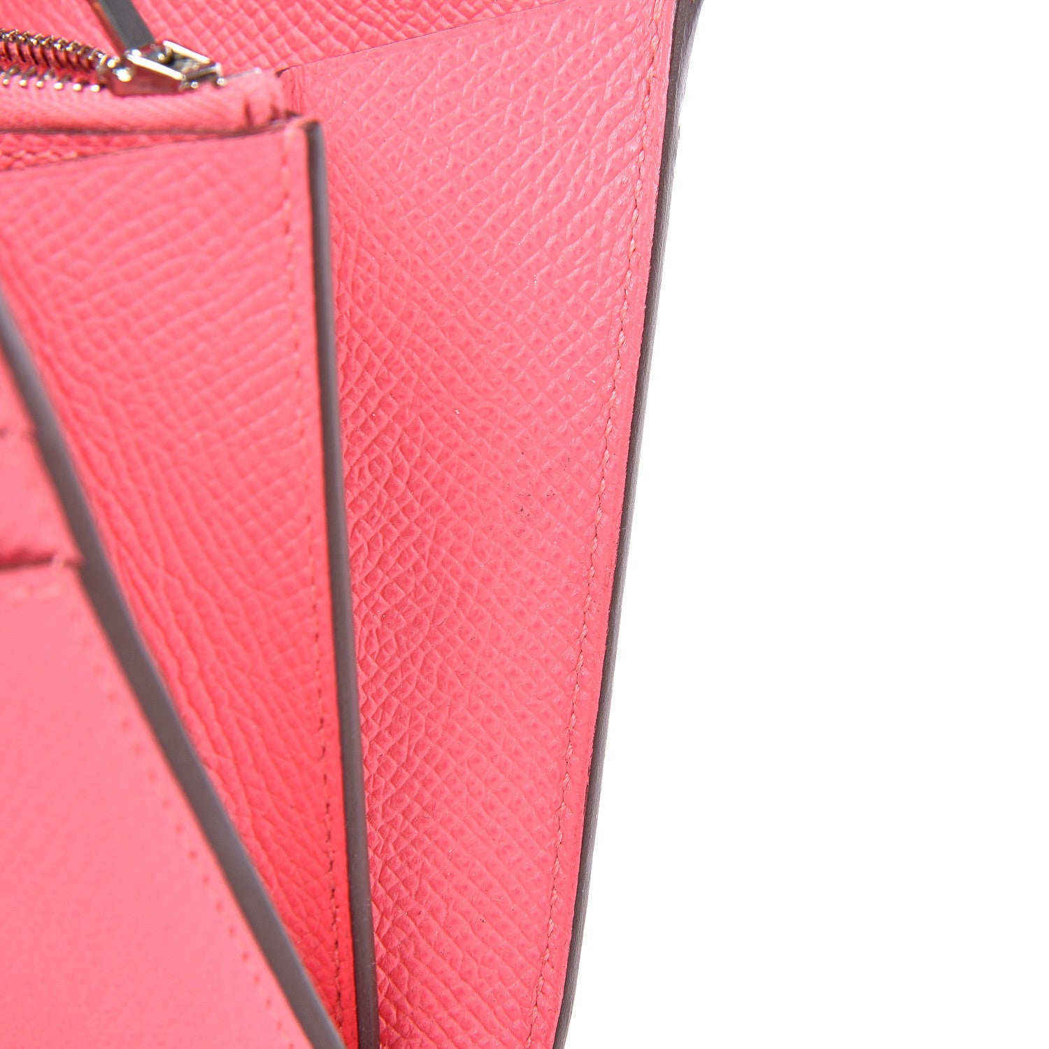 Hermes Epsom Constance Short Wallet Rose Azalee 10 of 11