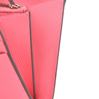 Hermes Epsom Constance Short Wallet Rose Azalee 10 of 11