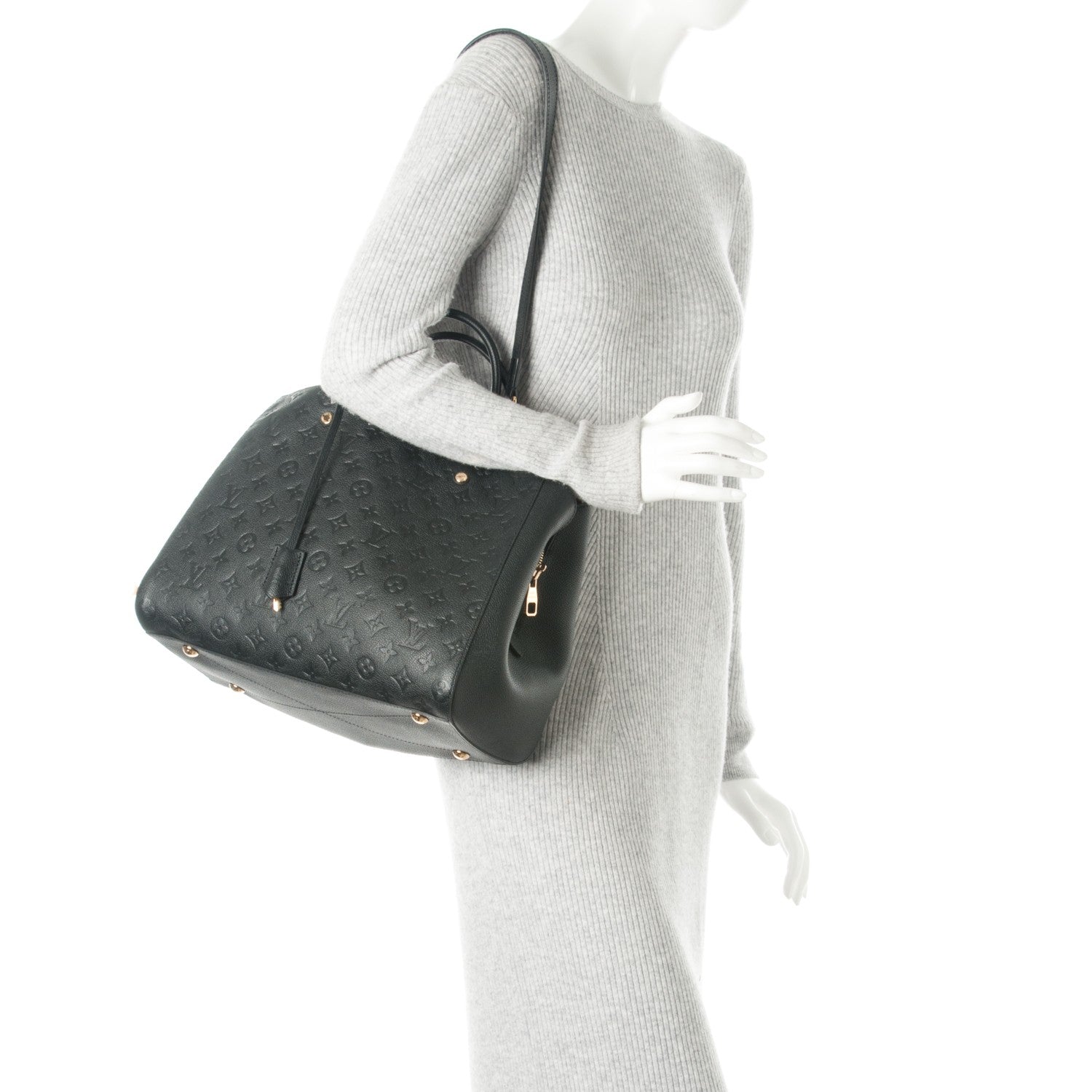 Louis Vuitton Empreinte Montaigne GM Black 2 of 7