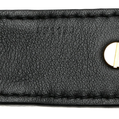 Louis Vuitton Reverse Monogram Bandouliere Shoulder Strap XL Black 4 of 6