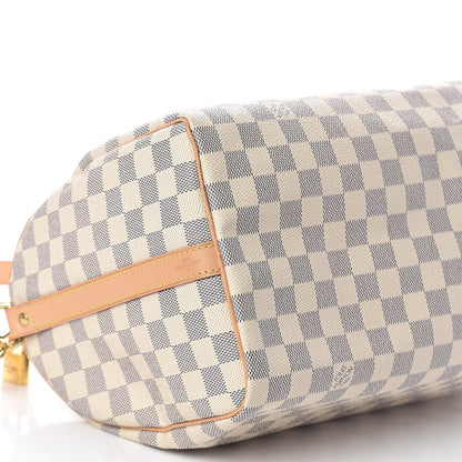 Louis Vuitton Damier Azur Speedy Bandouliere 30 8 of 9