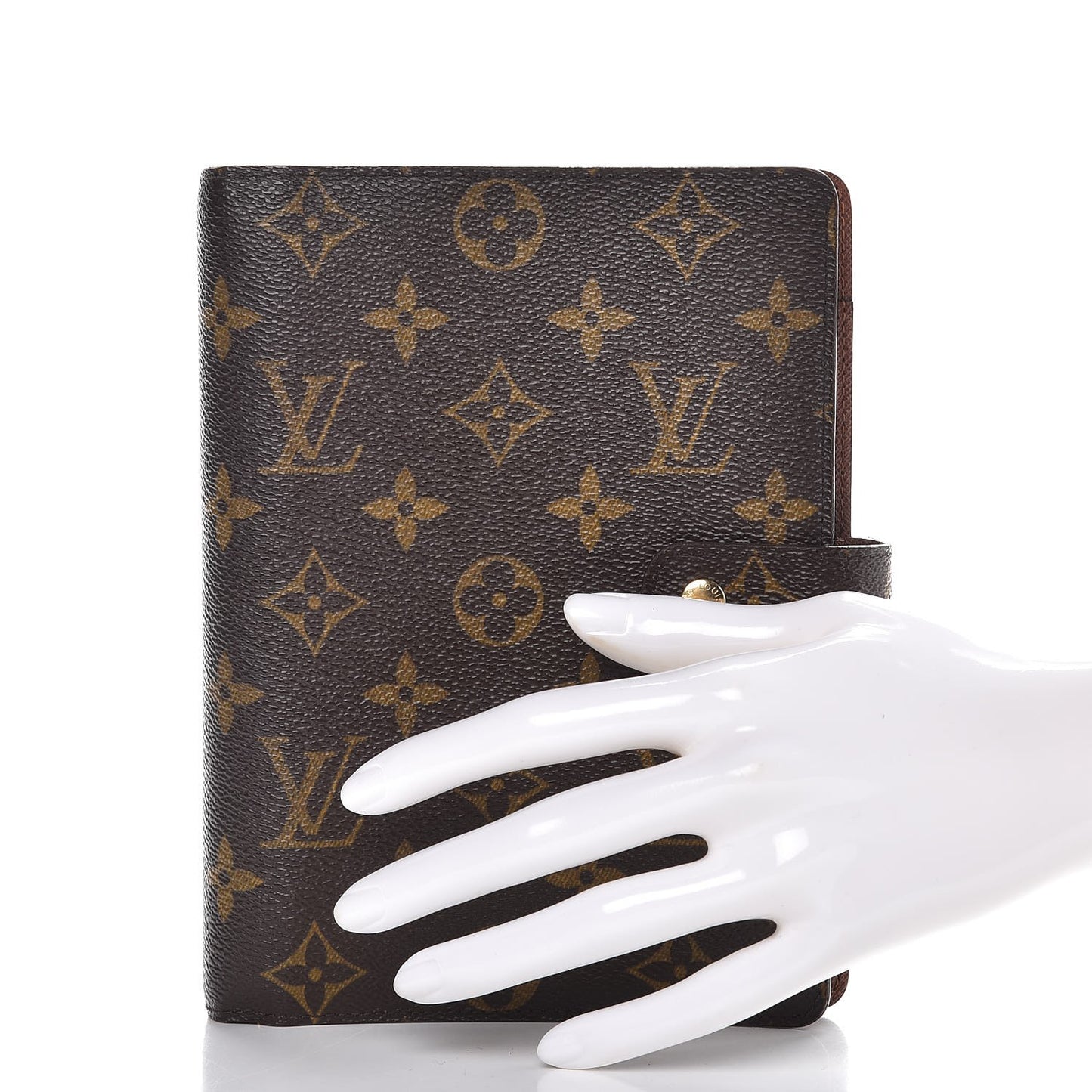 Monogram Medium Ring Agenda Cover