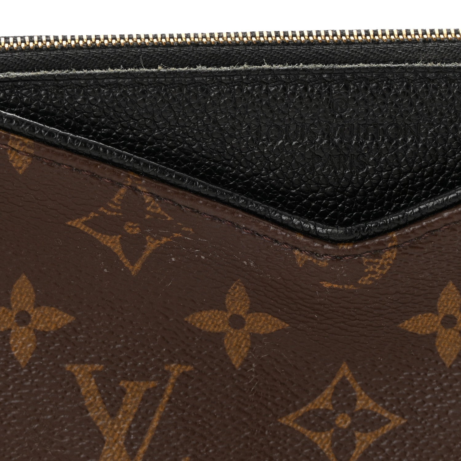 Louis Vuitton Monogram Pallas Clutch Black 11 of 18