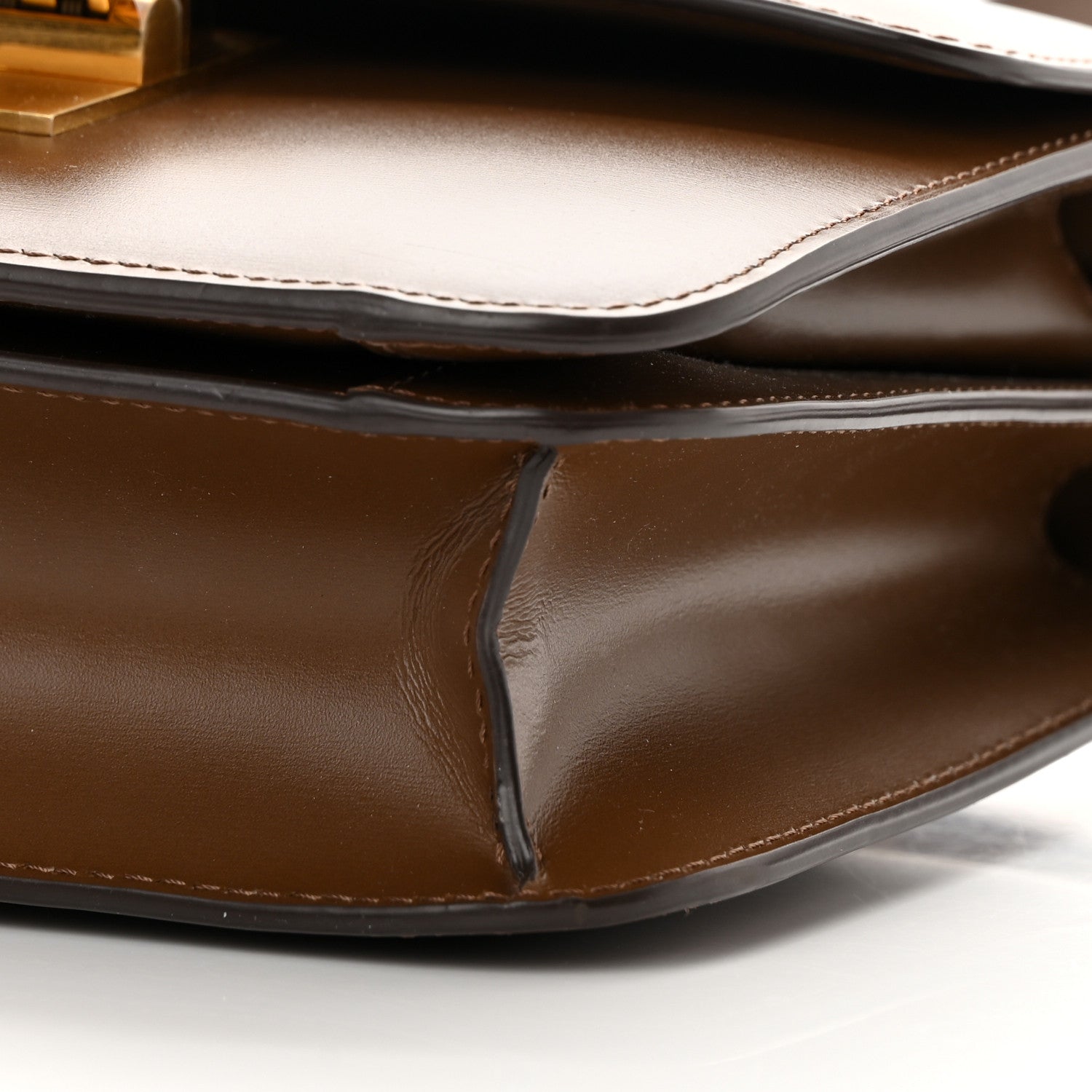 Celine Box Calfskin Teen Classic Box Flap Bag Camel 10 of 14