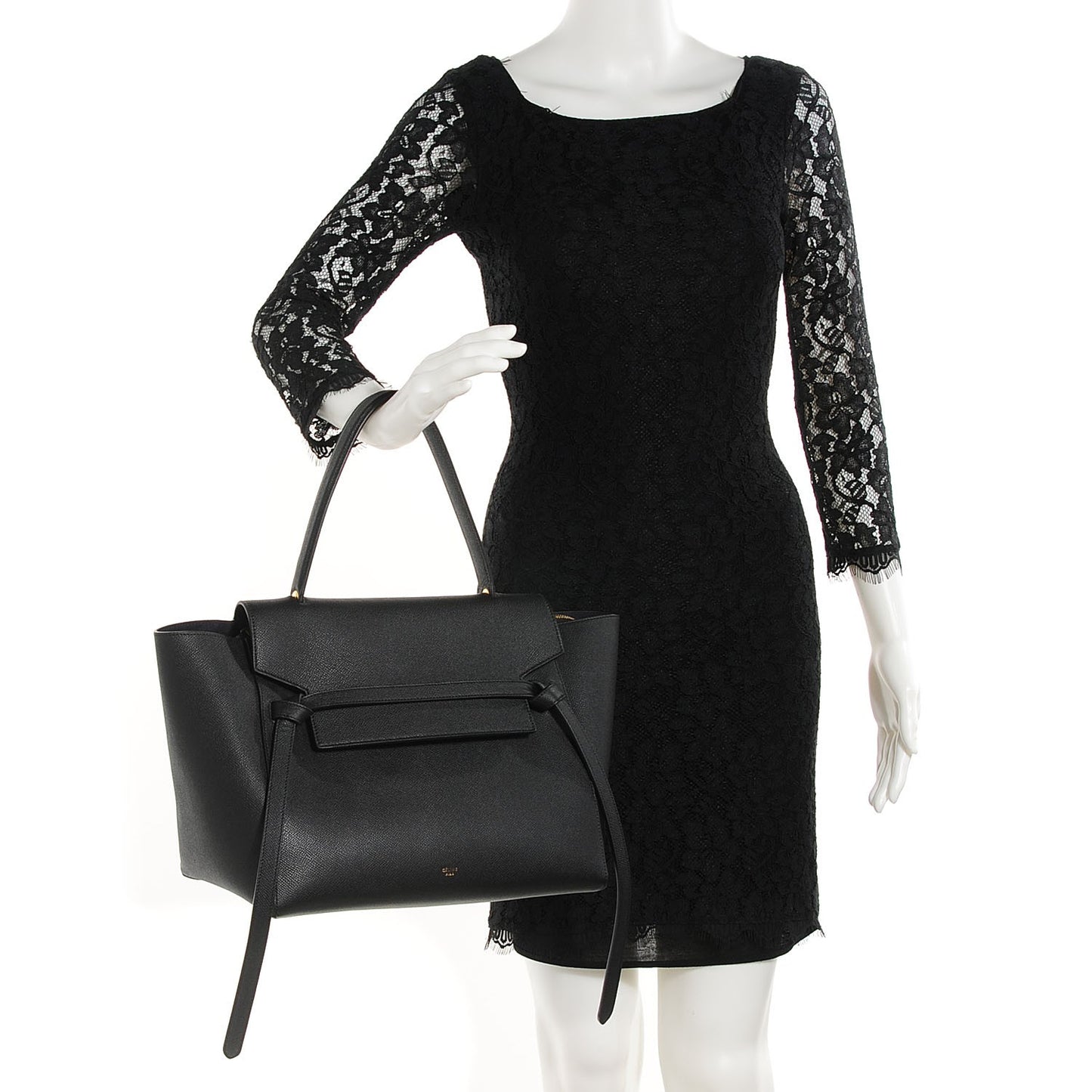 Smooth Calfskin Small Belt Bag Black