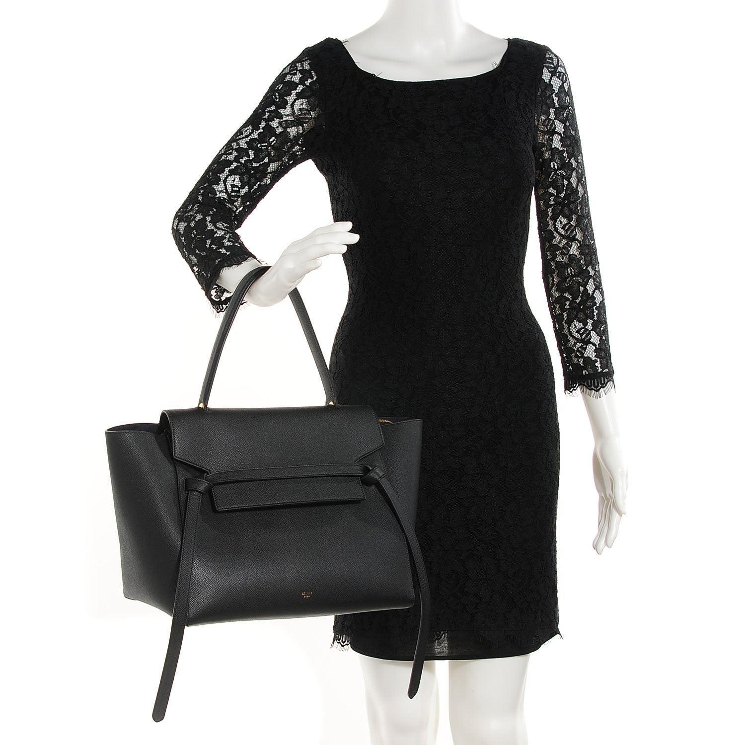 Celine Smooth Calfskin Small Belt Bag Black 2 of 9