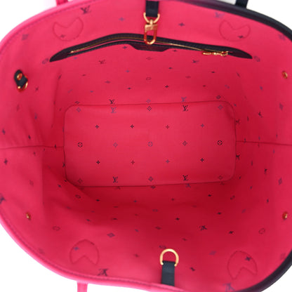 Louis Vuitton Monogram Giant Spring In The City Neverfull MM Midnight Fuchsia 5 of 9