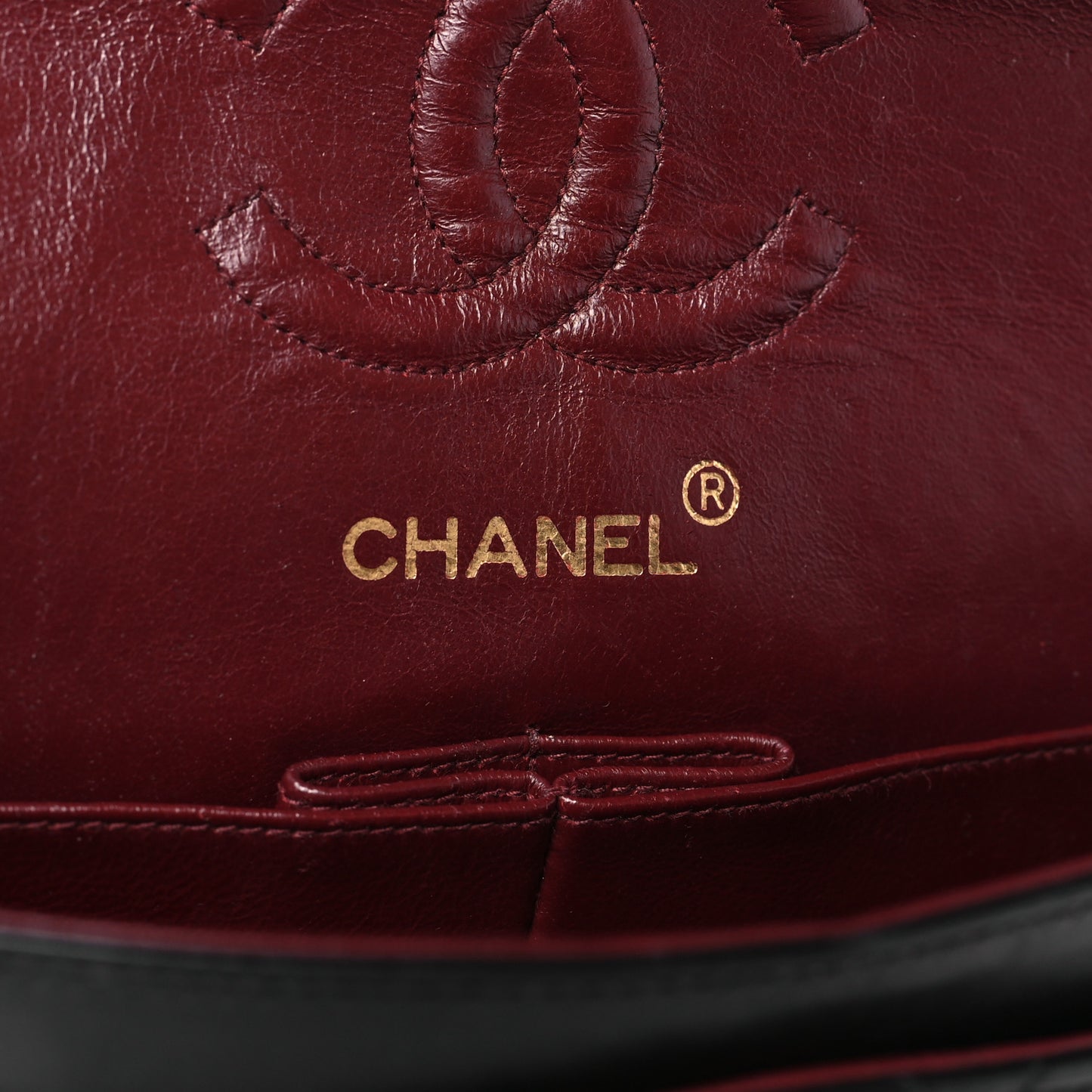 Lambskin Quilted Small Double Flap Black