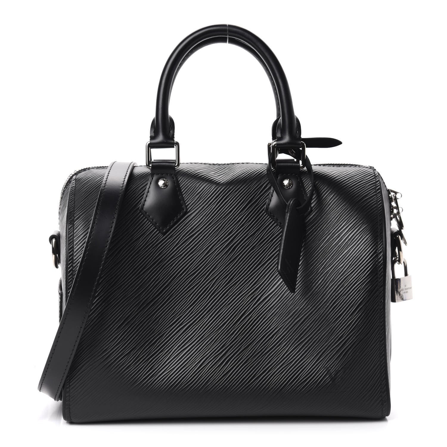 Louis Vuitton Epi Speedy Bandouliere 25 Black 1 of 9