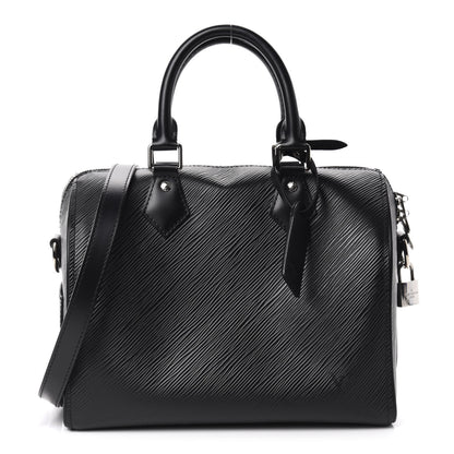 Louis Vuitton Epi Speedy Bandouliere 25 Black 1 of 9