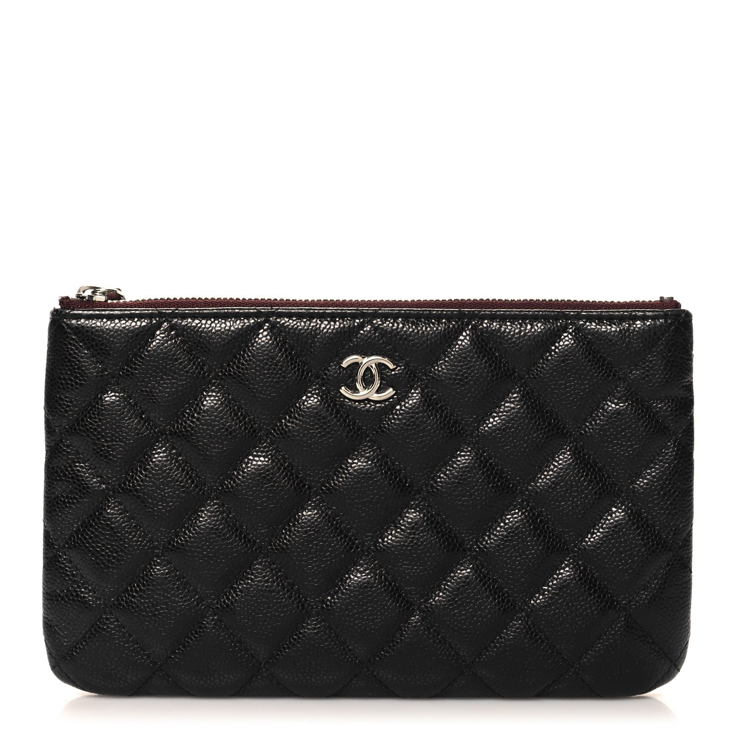Chanel Caviar Quilted Cosmetic Case Black 1 of 8