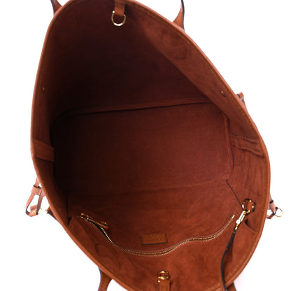 Louis Vuitton Empreinte Monogram Giant Neverfull MM Cognac 6 of 9