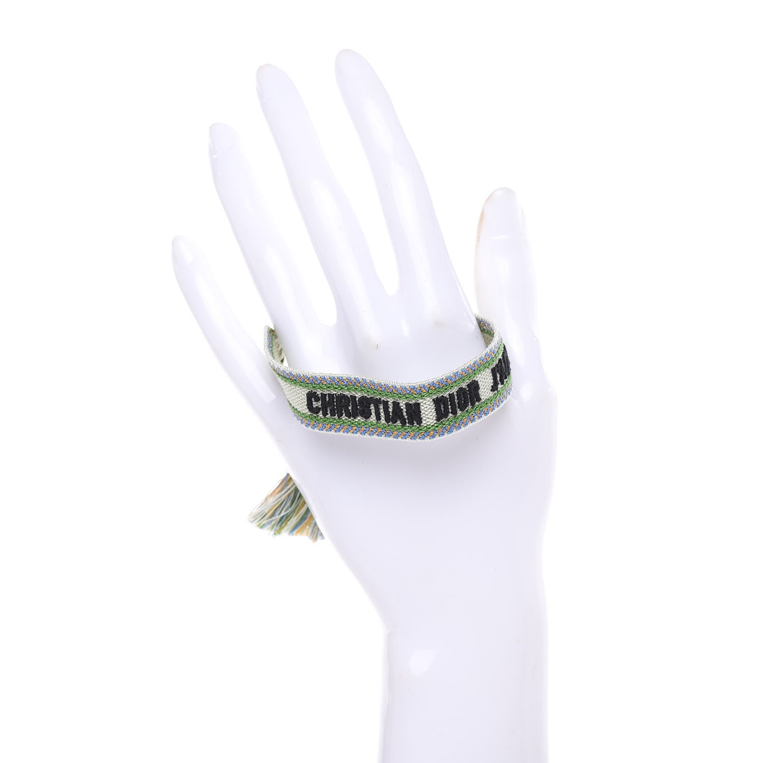 Christian Dior Woven Cotton J'Adior Friendship Bracelet 2 of 3