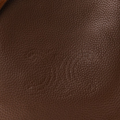Celine Suede Calfskin Reversible Triomphe Bucket Bag Brown 11 of 15