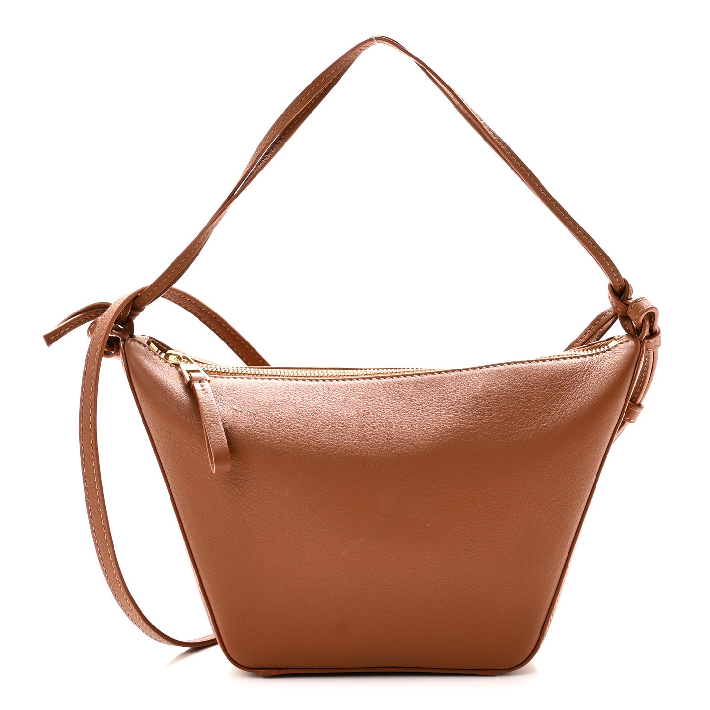 Calfskin Mini Hammock Hobo Tan