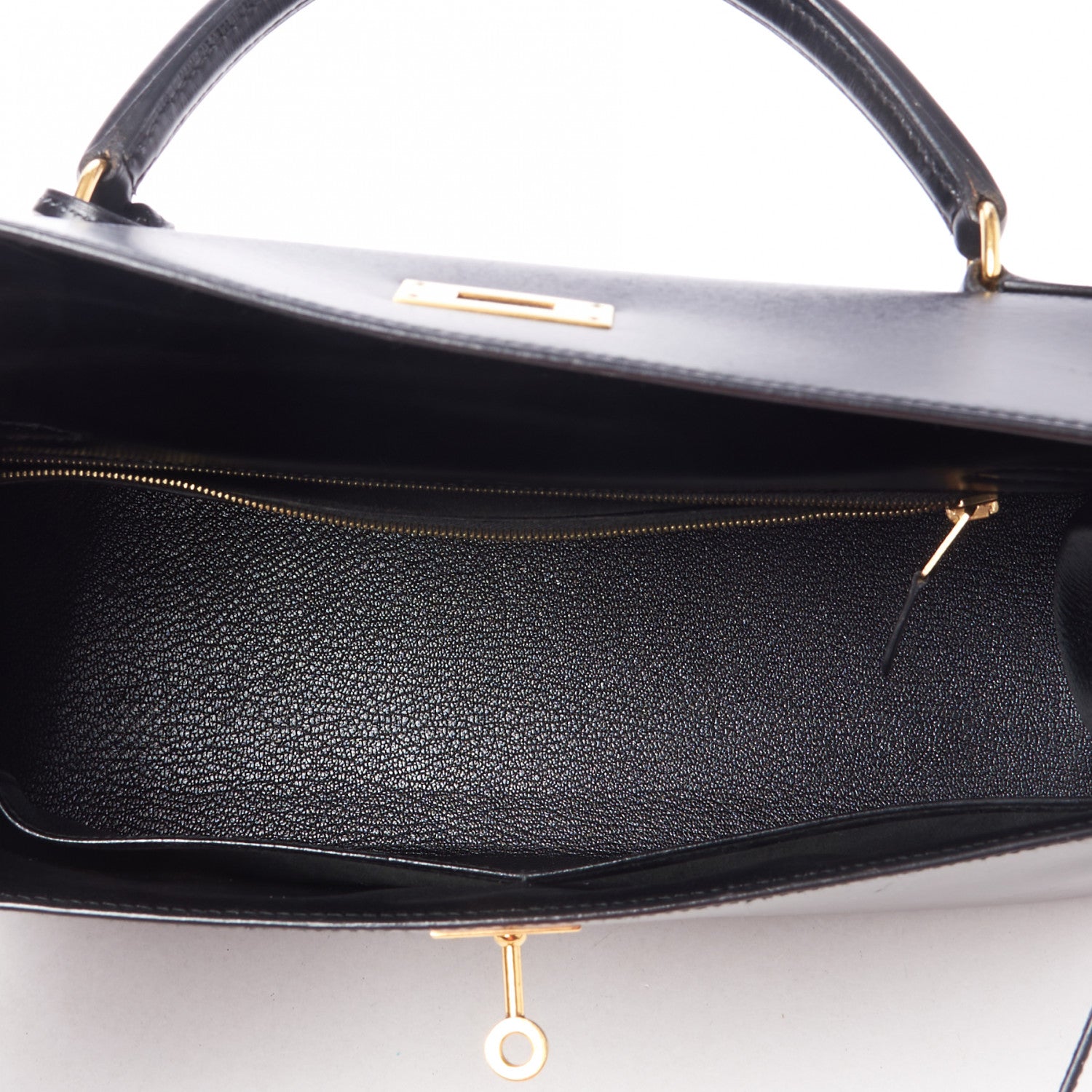 Hermes Box Kelly Sellier 32 Black 15 of 33