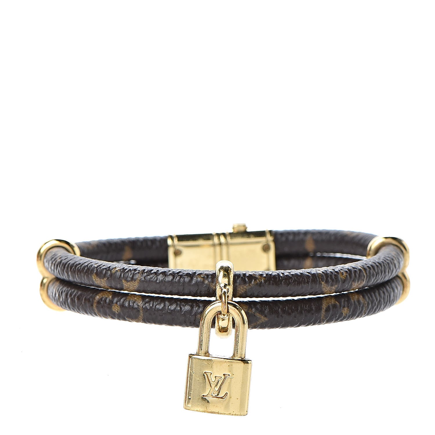 Louis Vuitton Monogram Keep It Twice Bracelet 17 1 of 5