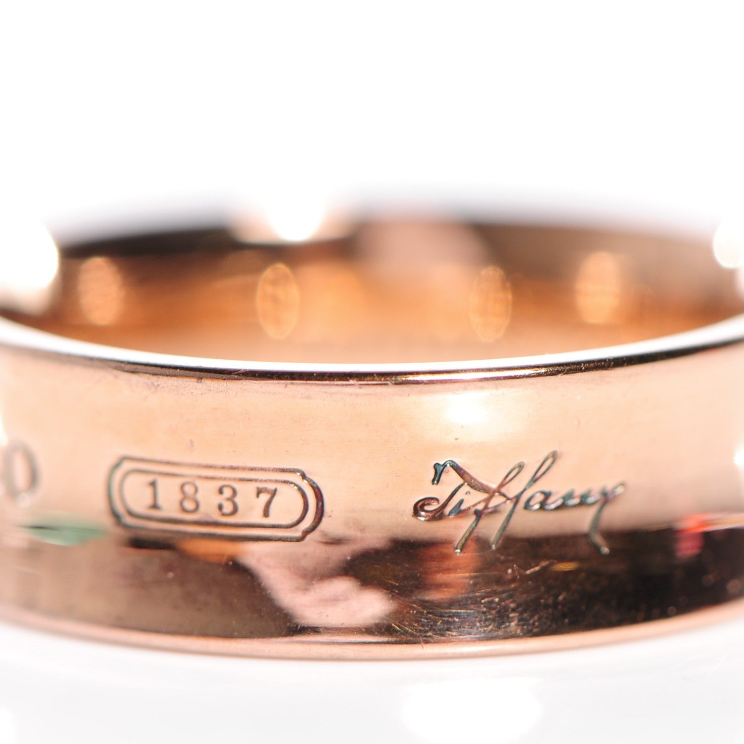 Tiffany Rubedo Metal 1837 Ring 9.25 5 of 6
