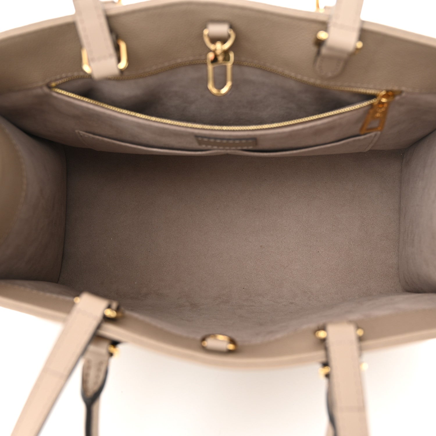 Louis Vuitton Empreinte Monogram Giant Onthego MM Tourterelle 5 of 13