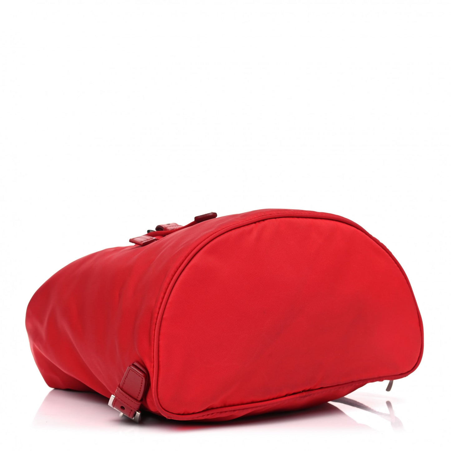 Tessuto Nylon Saffiano Vela Medium Backpack Rosso