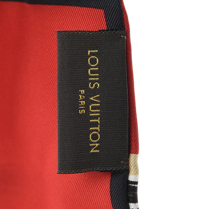 Louis Vuitton Silk Monogram Trunks Bandeau Brown 4 of 5