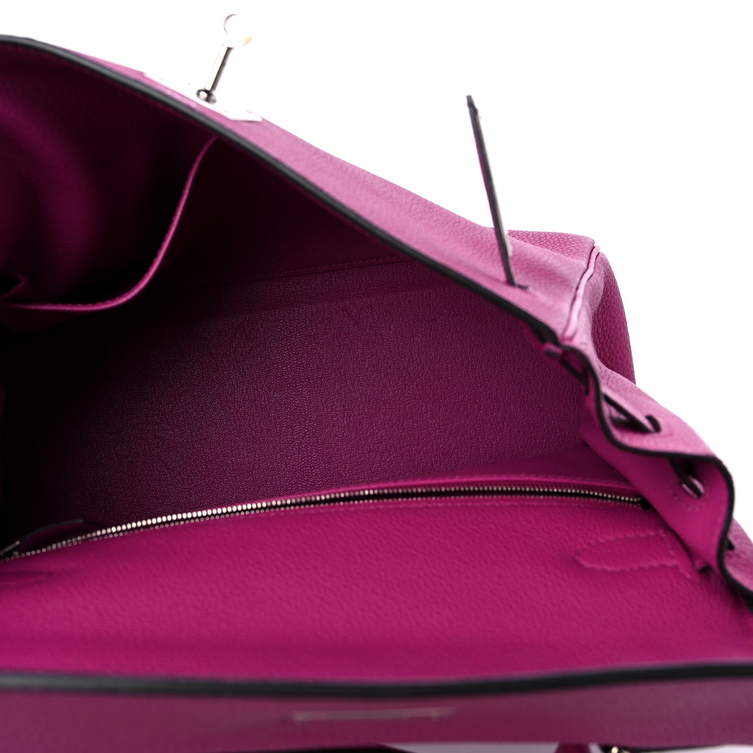 Hermes Togo Kelly Retourne 28 Rose Pourpre 5 of 12