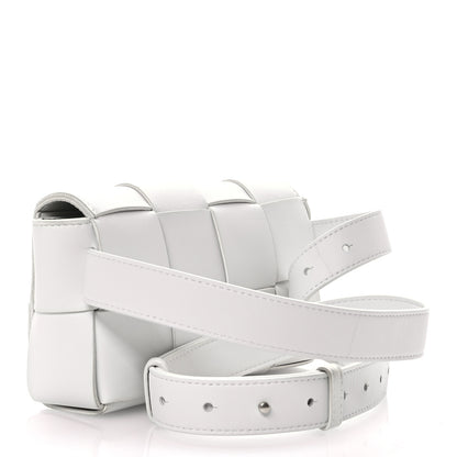 Bottega Veneta Nappa Maxi Intreccio The Belt Cassette Bag White 3 of 10