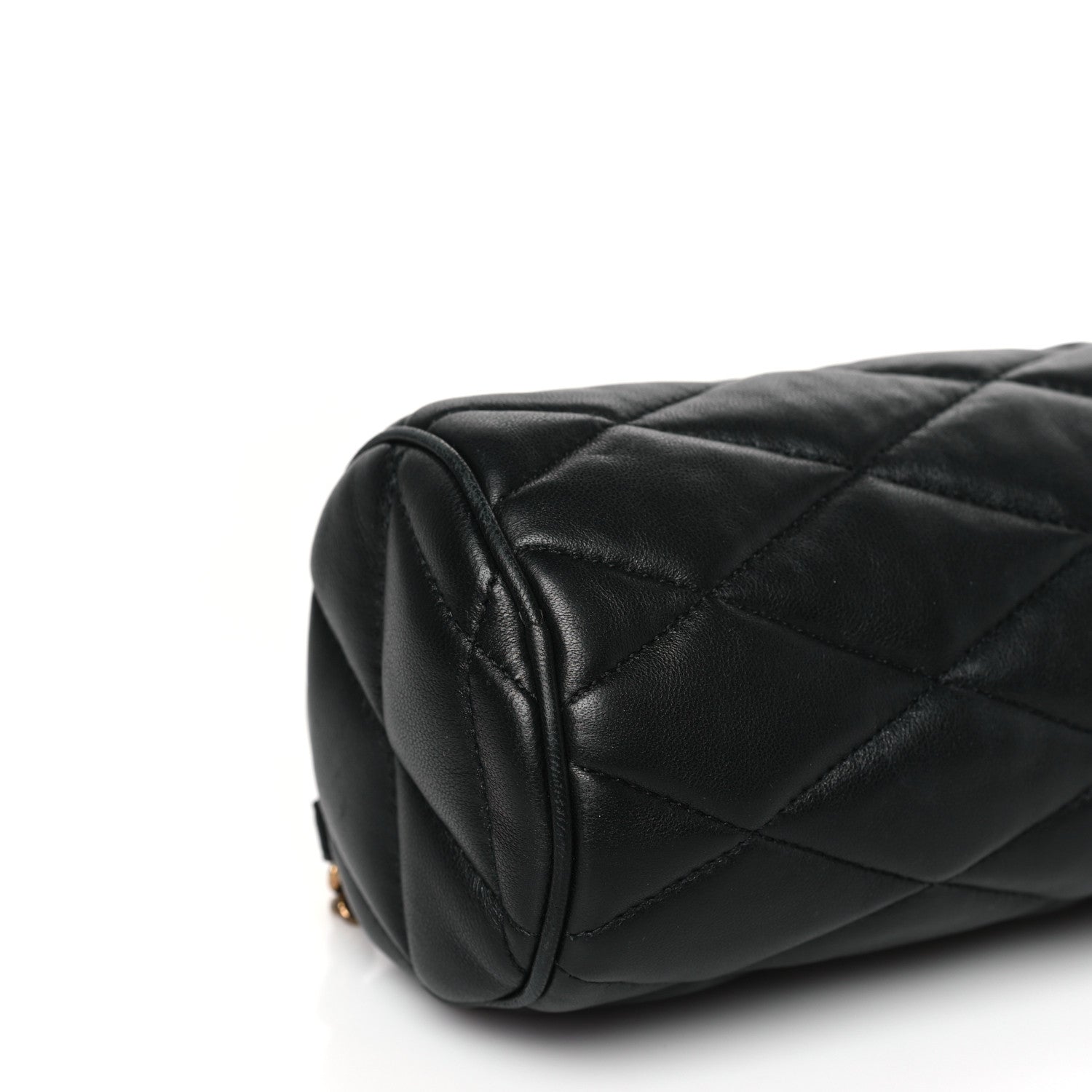 Saint Laurent Lambskin Monogram Mini Sade Tube Bag Black 8 of 9