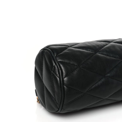 Saint Laurent Lambskin Monogram Mini Sade Tube Bag Black 8 of 9