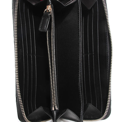 Christian Dior Patent Cannage Lady Dior Continental Wallet Black 6 of 8