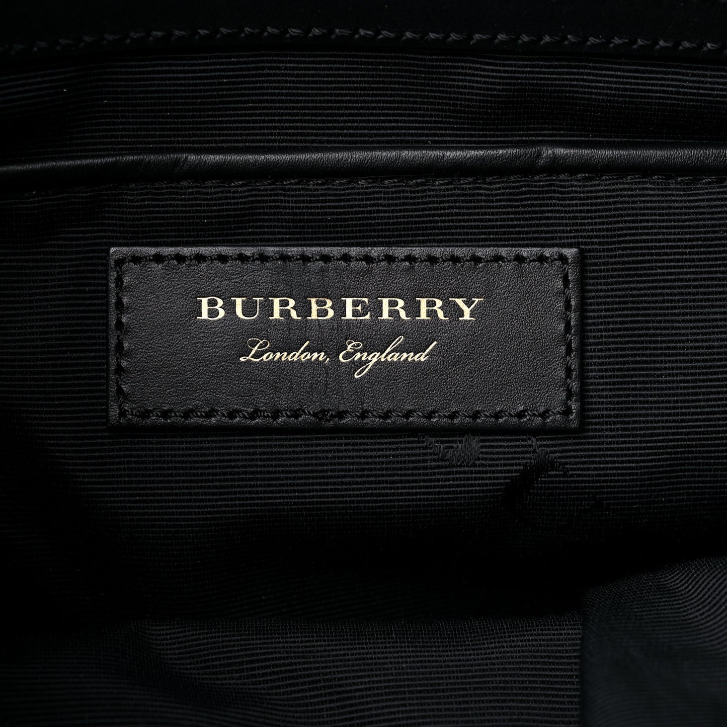 Nylon Patches Medium Rucksack Black