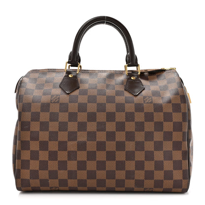 Louis Vuitton Damier Ebene Speedy 30 1 of 17