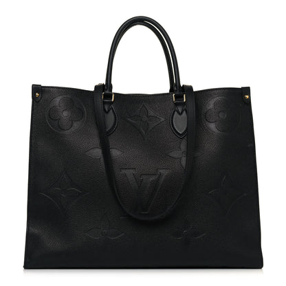 Louis Vuitton Empreinte Monogram Giant Onthego GM Black 1 of 23