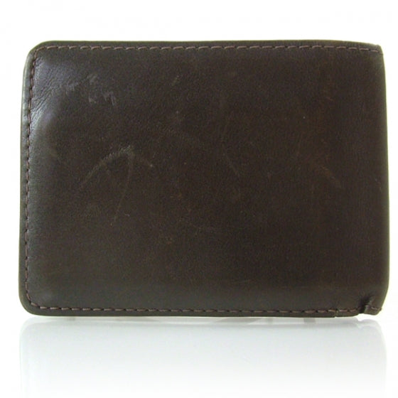 Louis Vuitton Leather Perforated Logo Mens Wallet Brown 2 of 8