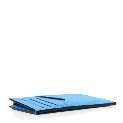 Louis Vuitton Taigarama Coin Card Holder Blue Lagoon 4 of 7